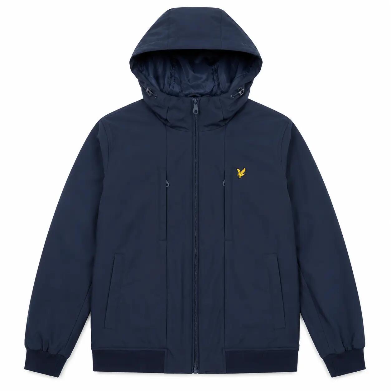 Lyle & Scott Wadded Softshell Jacket Dark Navy 1/3