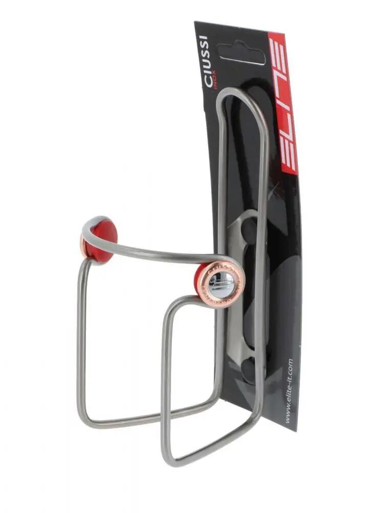 Elite 1x porte-bidon CIUSSI INOX argent incl. 1x gourde de transport Elite... 2/3