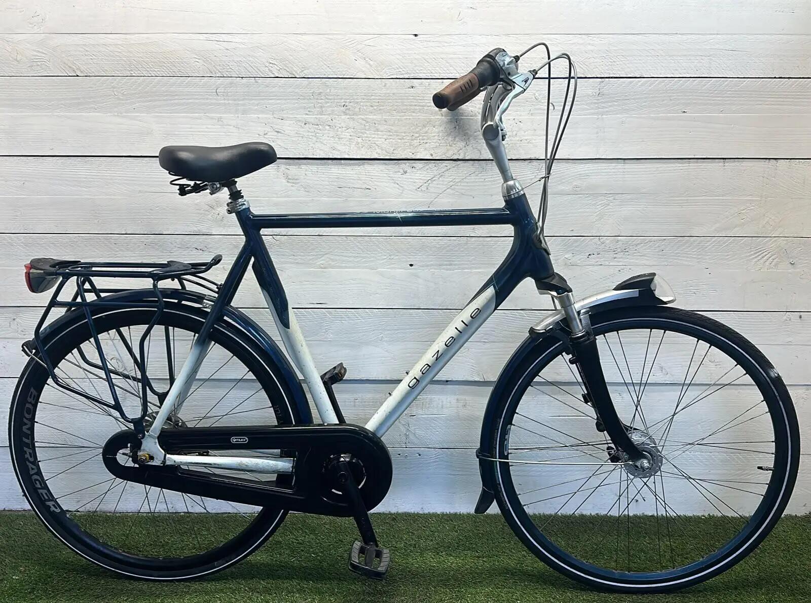Gazelle stadsfiets bike, zwart 1/2