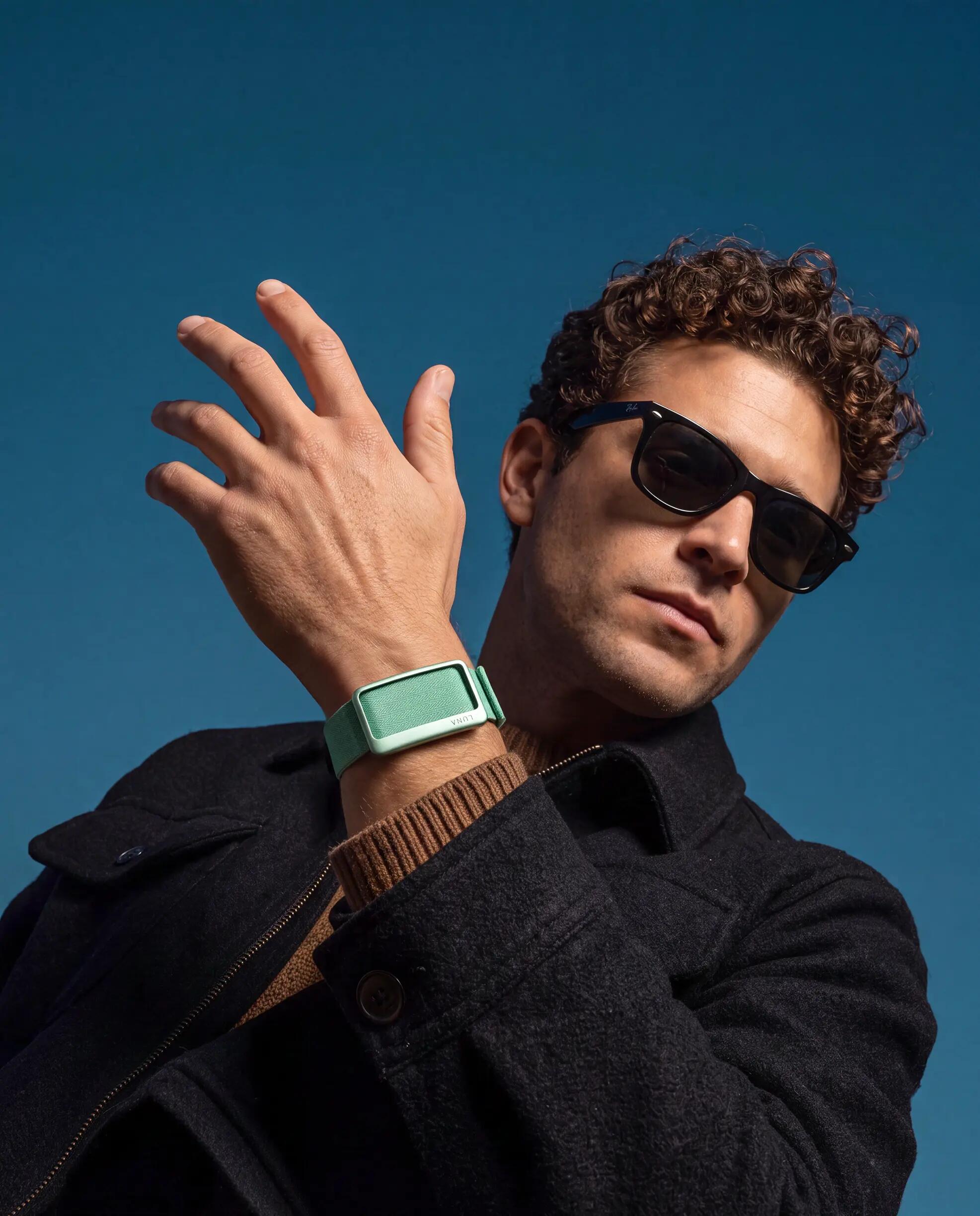 Braccialetto di attività - Smartband - NOISE LUNA BAND Verde Aloe 6/15