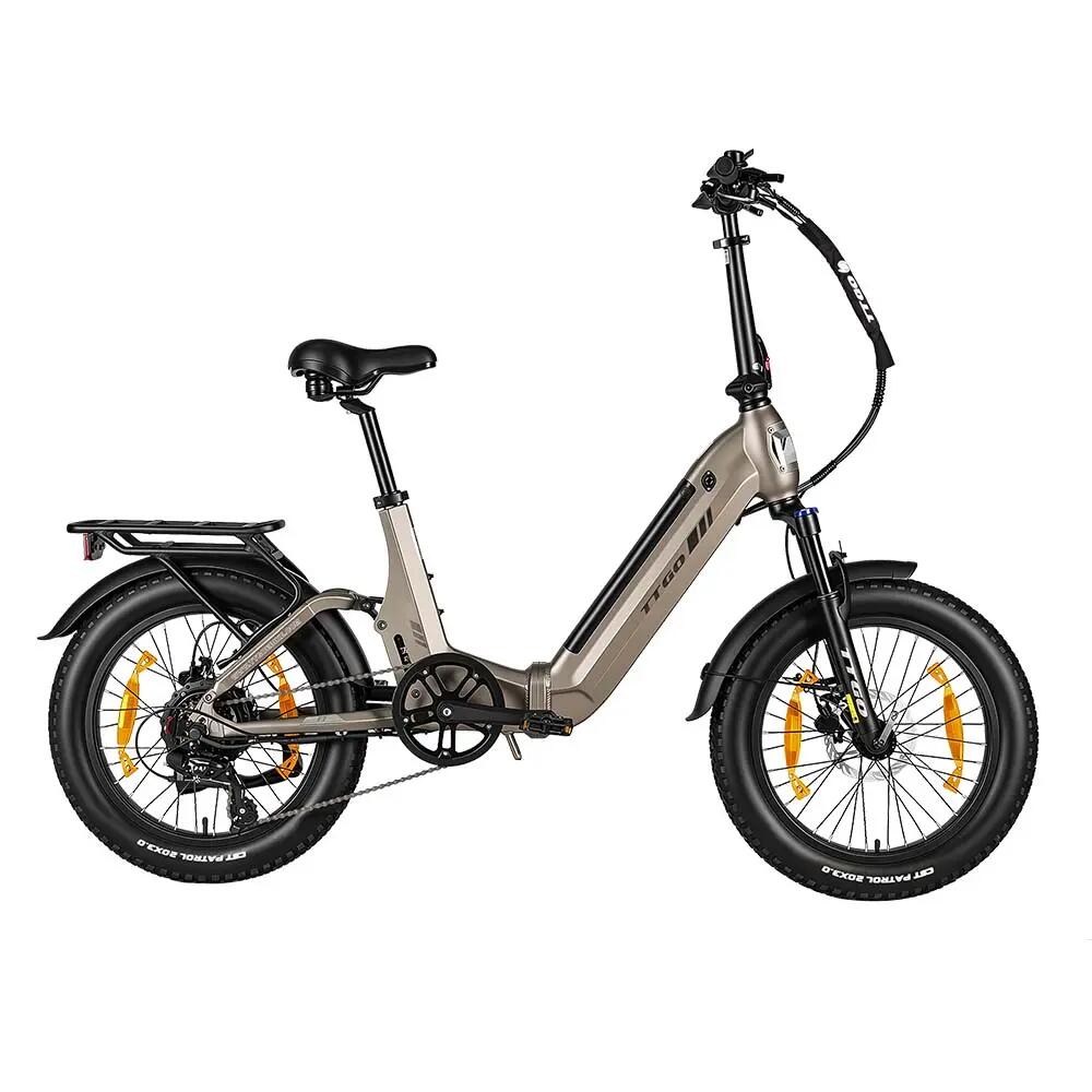 TTGO F7 bicicleta eléctrica urbana motor 250W batería 48V 15Ah 2/15