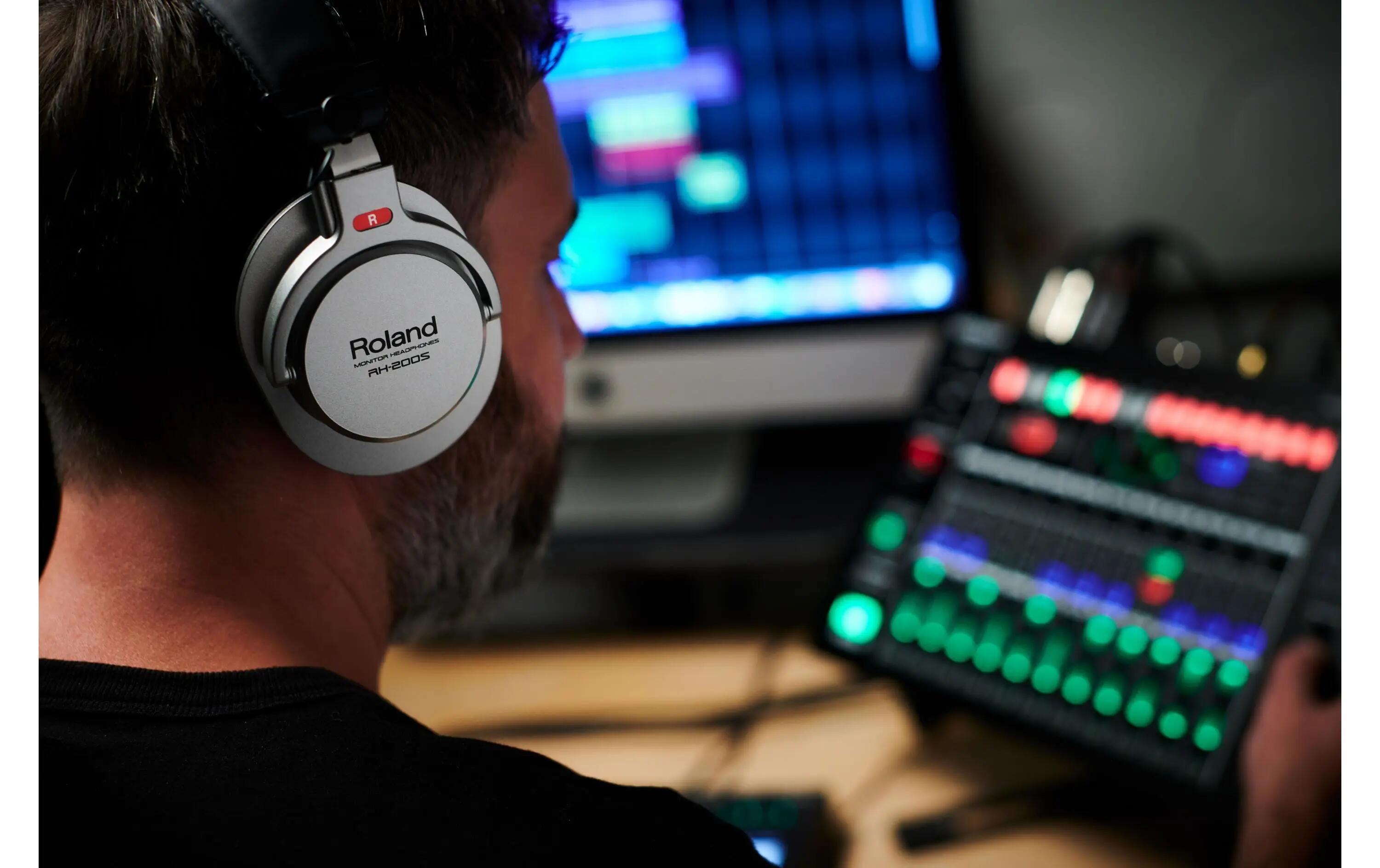 Roland RH-200S Casque Over-Ear – Argent 2/3