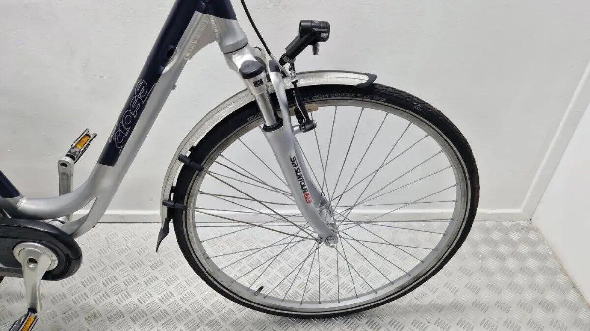 Cross Trendy  | Gebruikt | 3 maanden garantie |  28 inch, Shimano Nexus, blauw 2/3