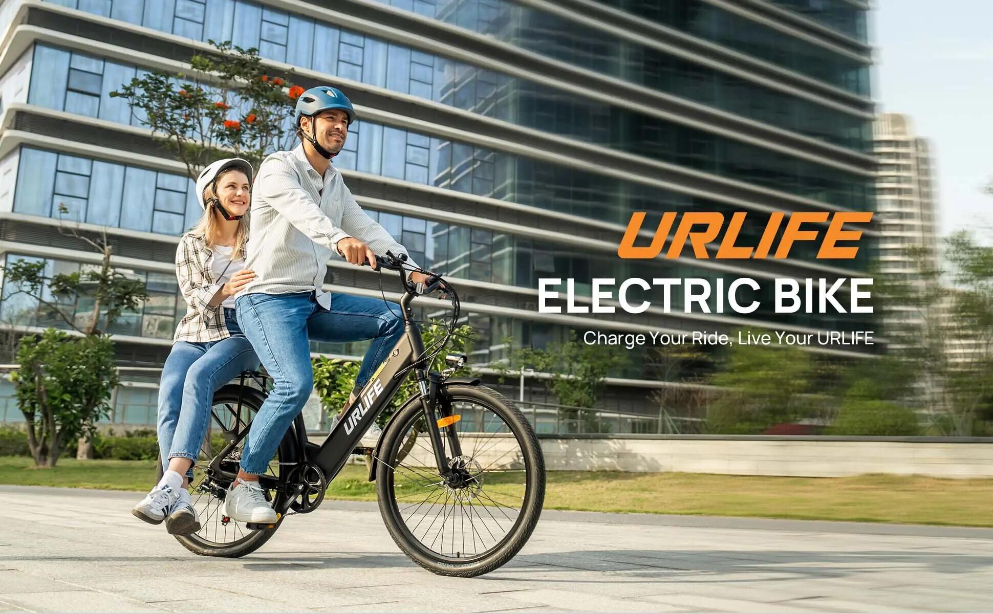 Elektrisches Stadtfahrrad URLIFE E26 250W 499.2Wh 26-Zoll 11/11