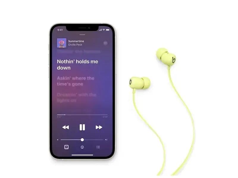 Beats Flex Cuffie In-Ear Wireless Yuzu Yellow 3/3