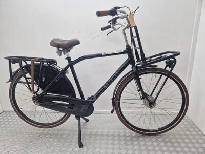 Gazelle heavydutynl, shimano nexus, zwart