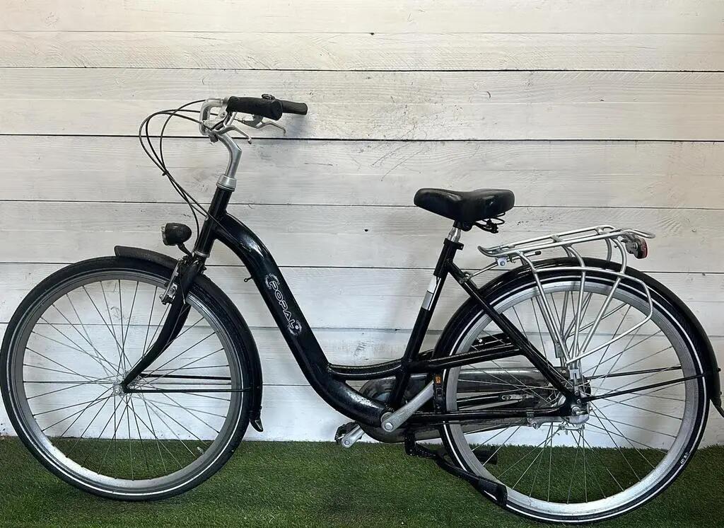 Popal moederfiets stadsfiets bike, zwart 2/2