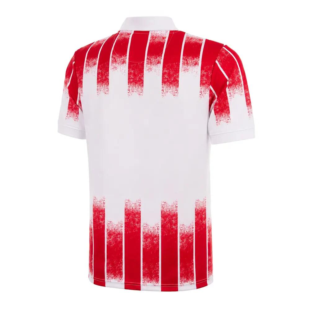 AS Cannes 1992 - Maglia da Calcio Rétro - Bianca;Rossa – COPA Football 3/7