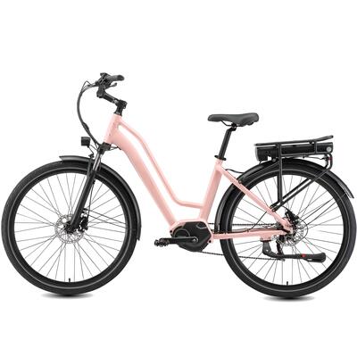 Urban8 elektrische fiets 28", 250w middenmotor, 70nm, 36v 12,8ah