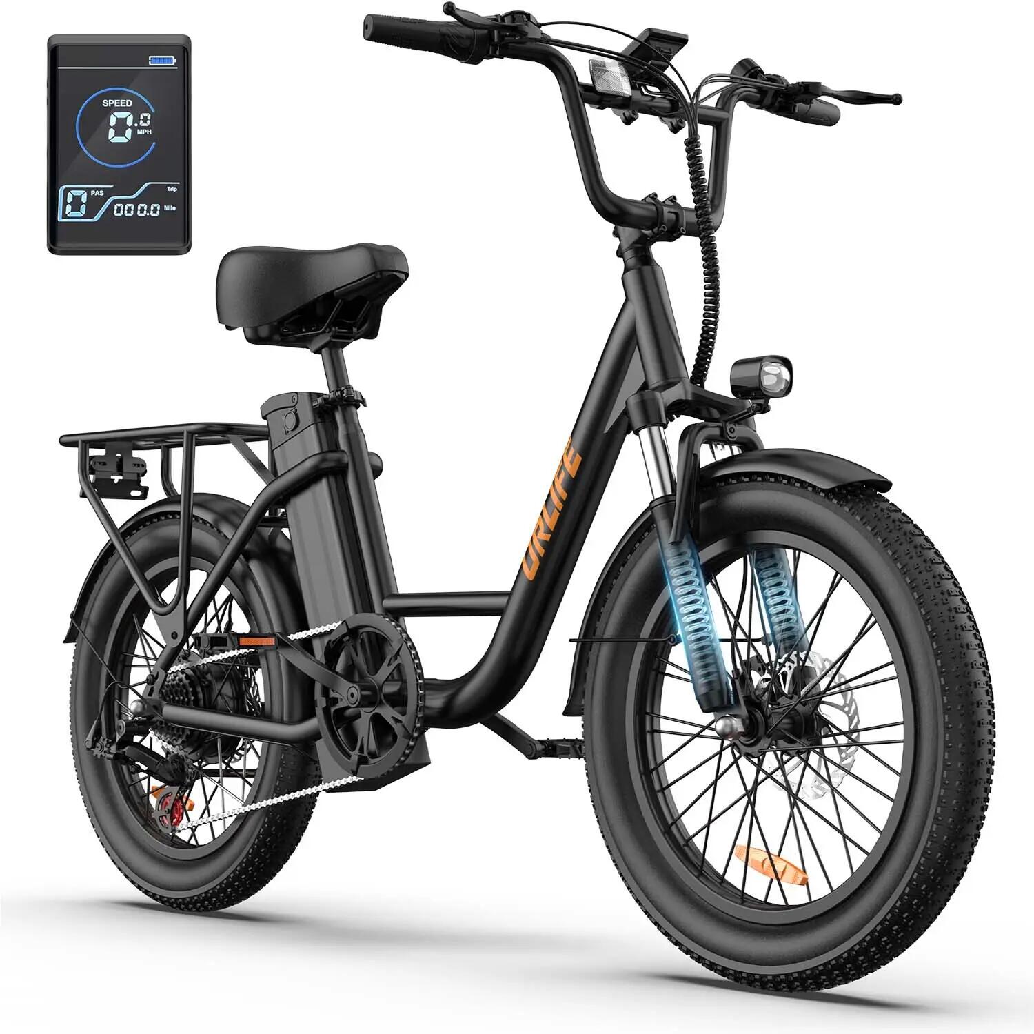 Elektrisches Stadtfahrrad URLIFE E20 250W 624Wh 20-Zoll 2/9