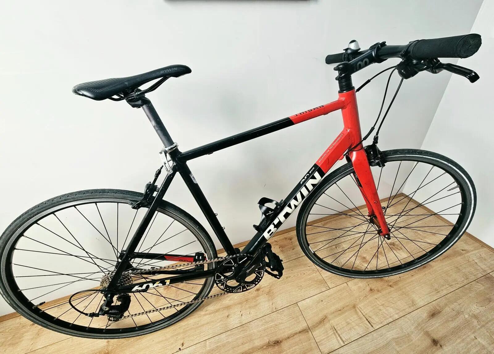 Btwin Nieuwe cassette, ketting en crank, zwart 2/5