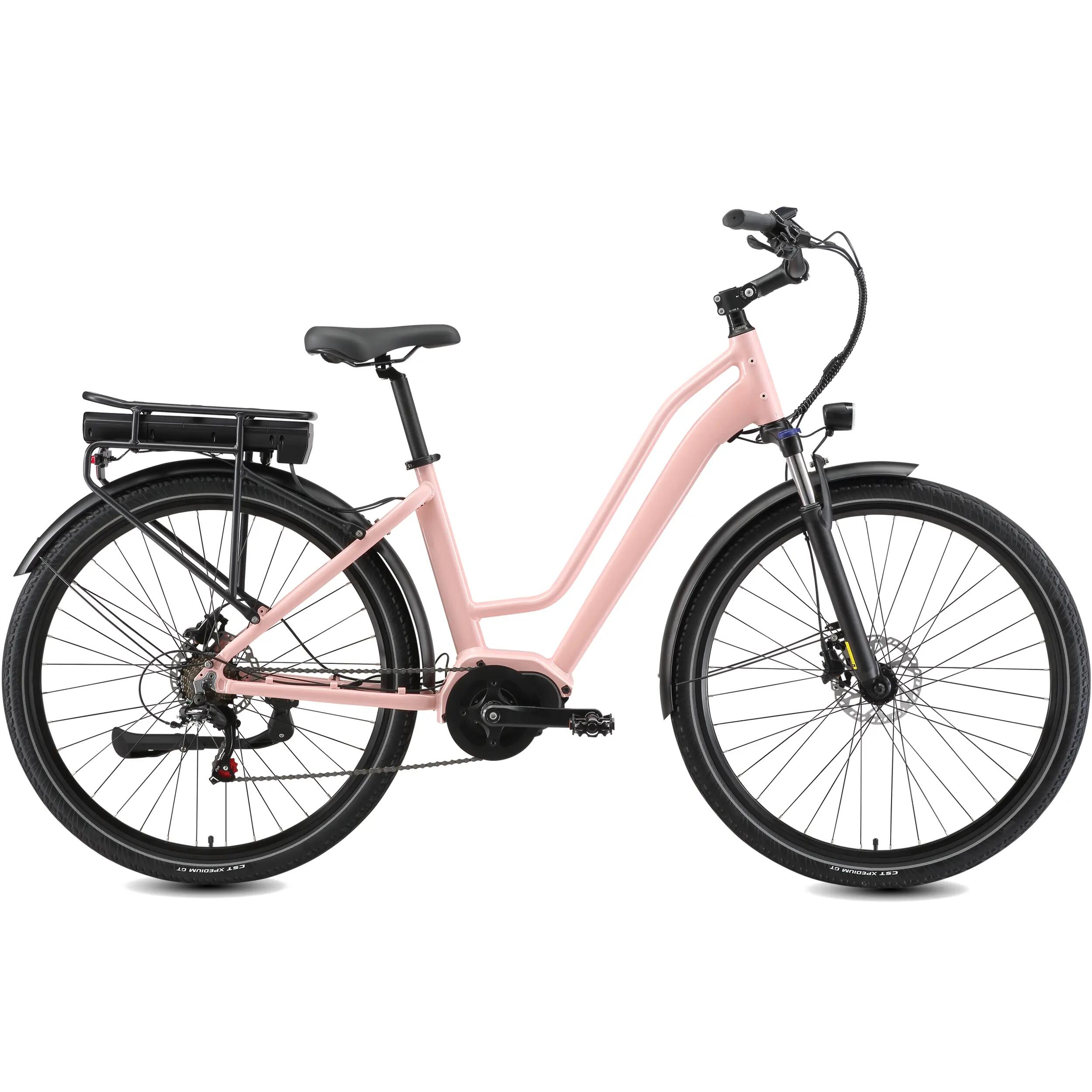 Urban8 Bicicleta elétrica 28", motor central 250W, 70Nm, 36V 12,8Ah 2/4