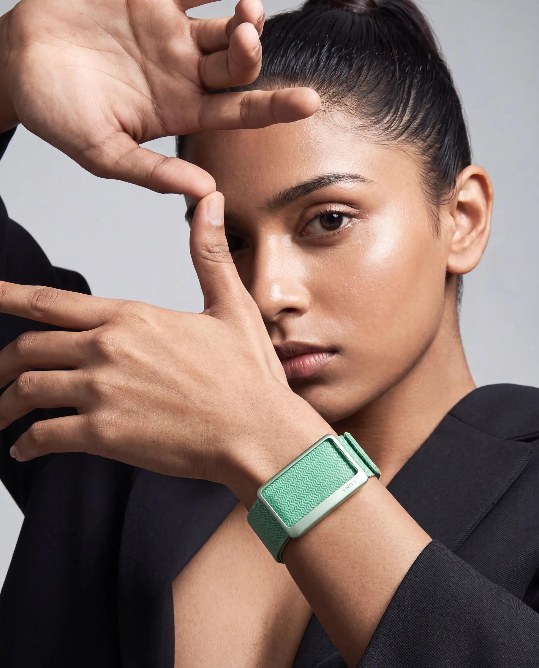 Braccialetto di attività - Smartband - NOISE LUNA BAND Verde Aloe 3/15