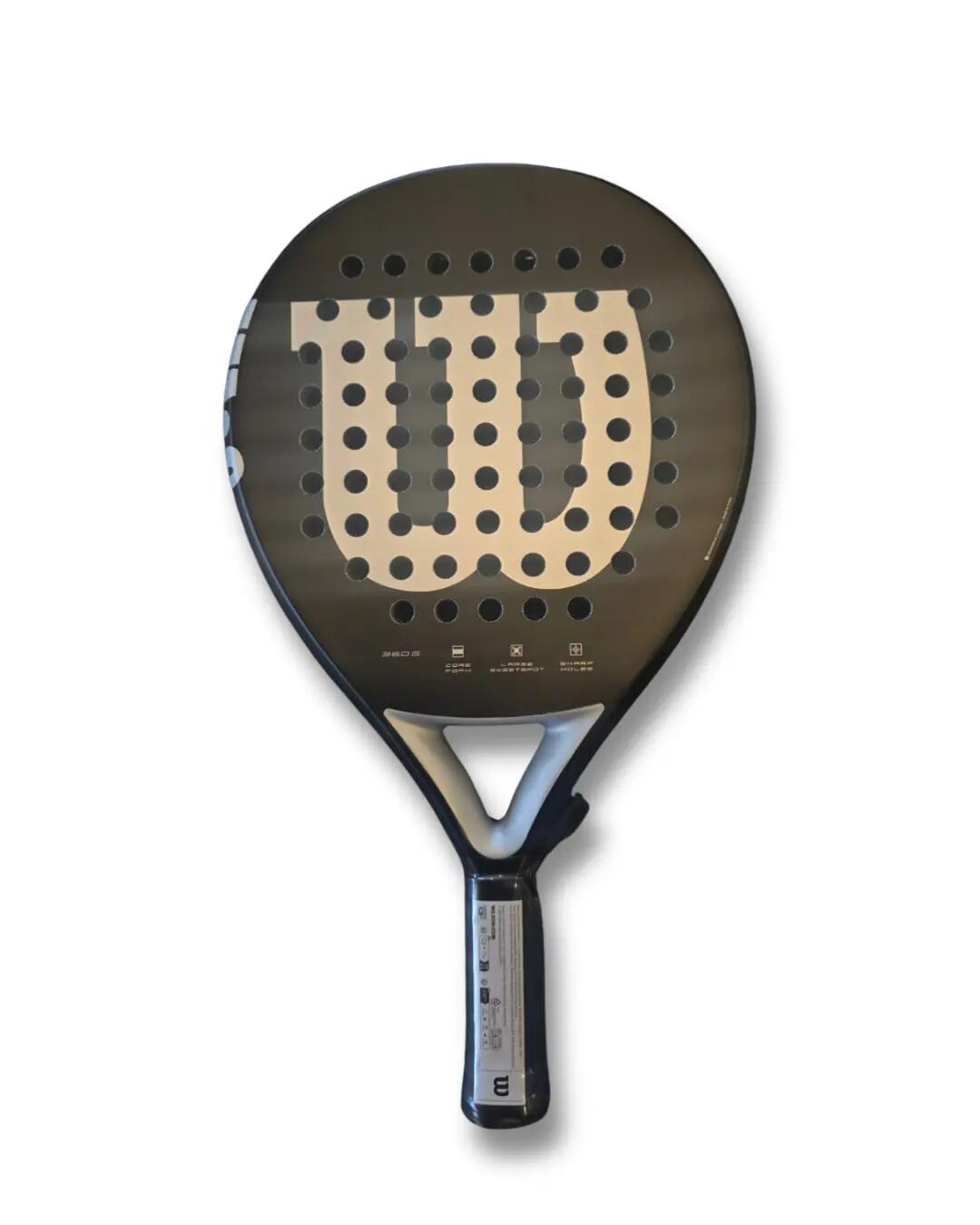 Pala Wilson Elevate Negro Plata 4/7