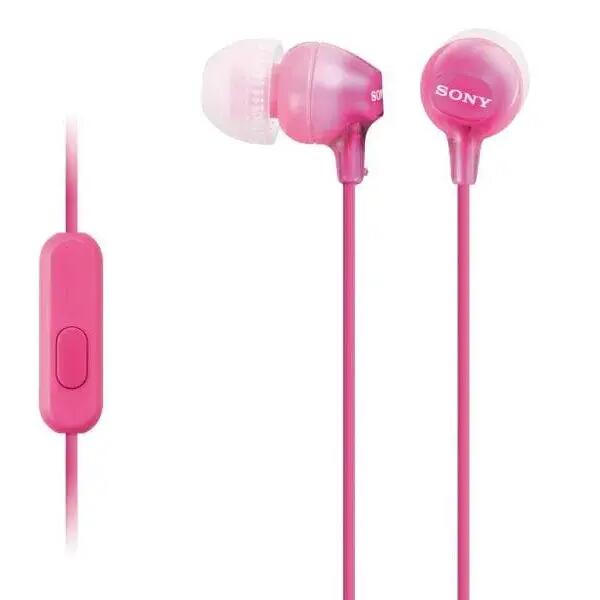 Sony In-Ear Headphones MDREX15APPI Pink