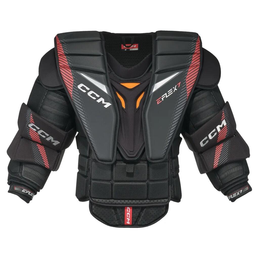 CCM EFX Goalie Arm & Body Black/Red kids Hockey Shoulder Pads
