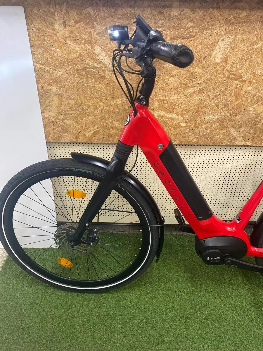 Gazelle ULTIMATE C8 500Wh, rood 4/7