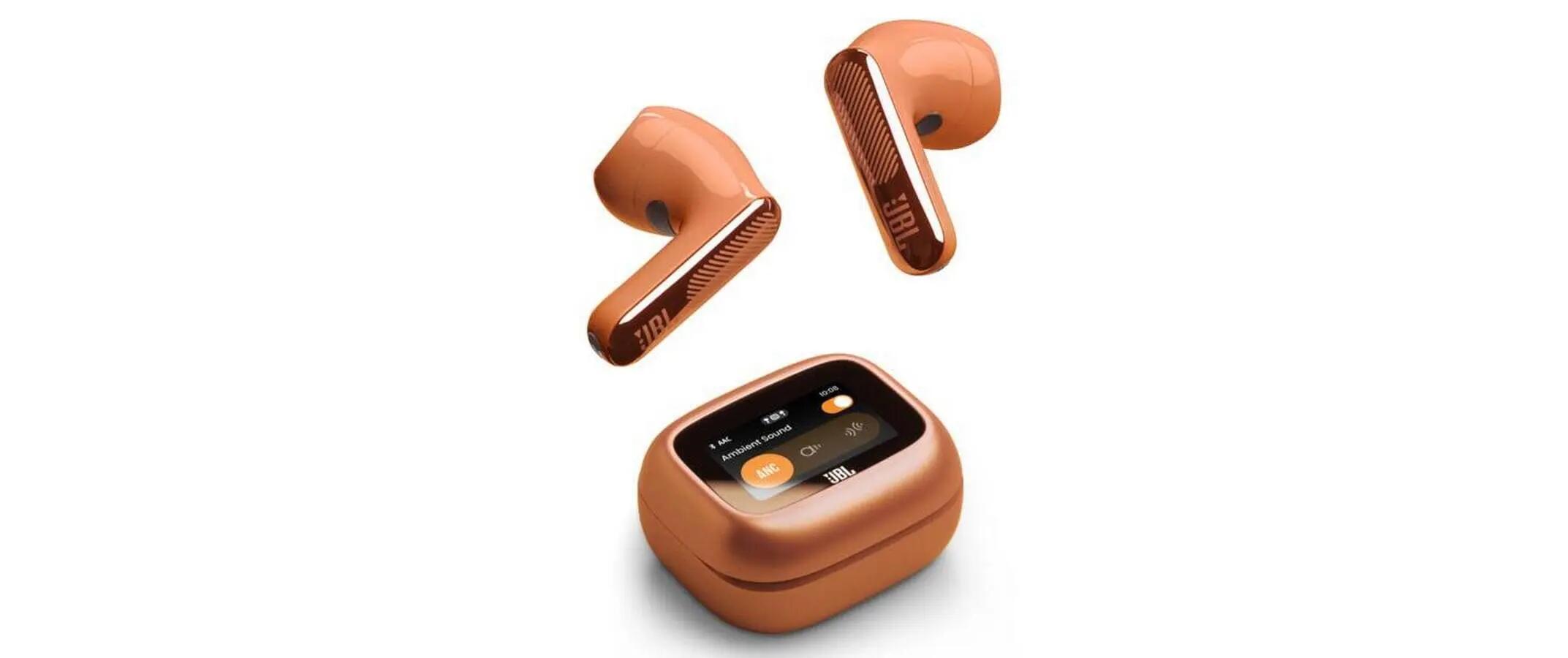 JBL Live Flex 4 In-Ear Headphones Orange Bluetooth ANC 3/3