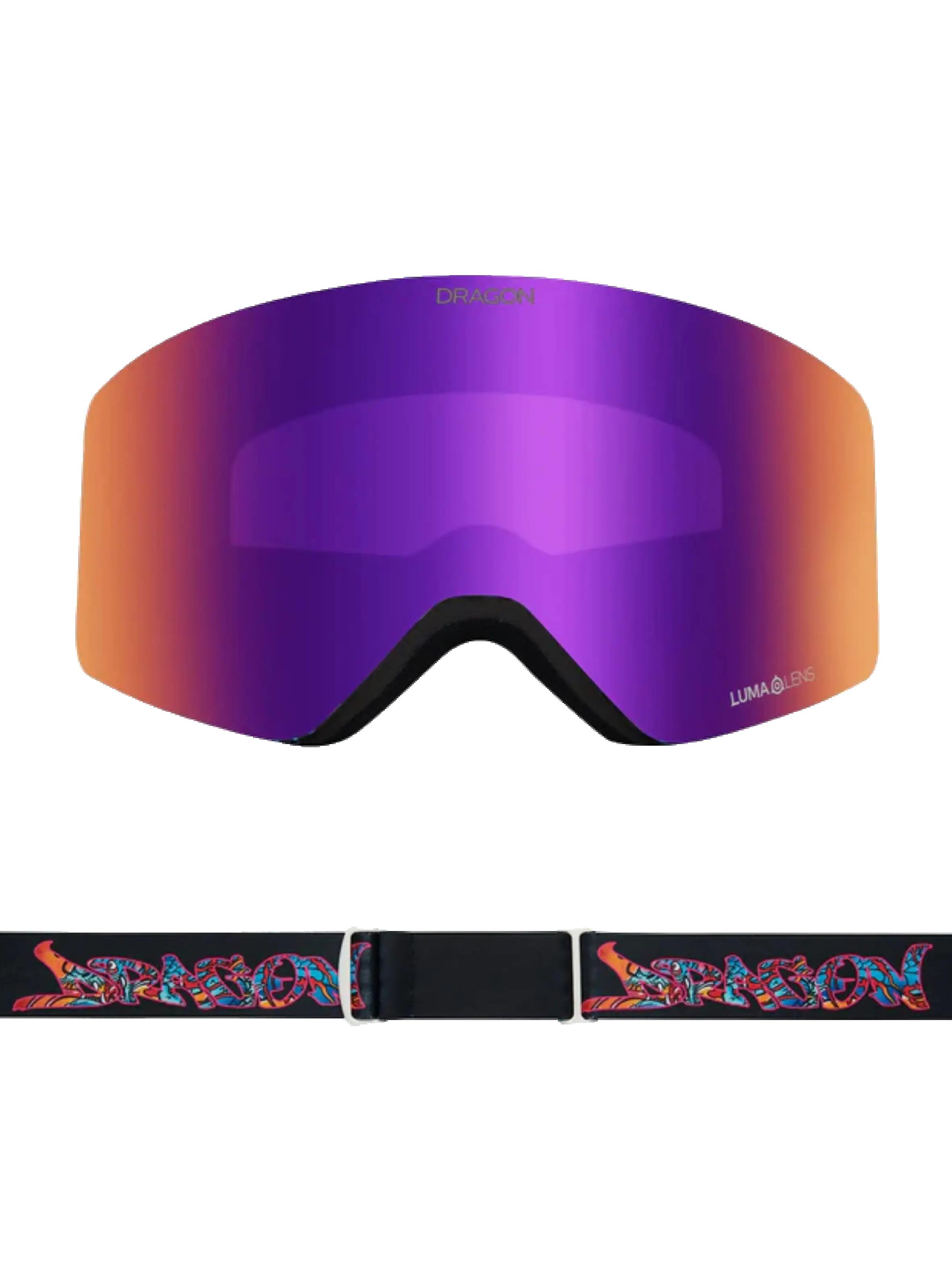 R1 OTG Unisex Skibrille - Rattle Can/Purple Ionized & Amber 2/7
