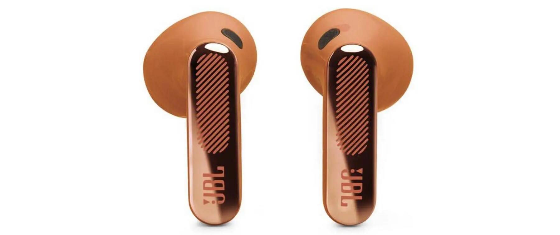 JBL Live Flex 4 In-Ear Headphones Orange Bluetooth ANC 2/3
