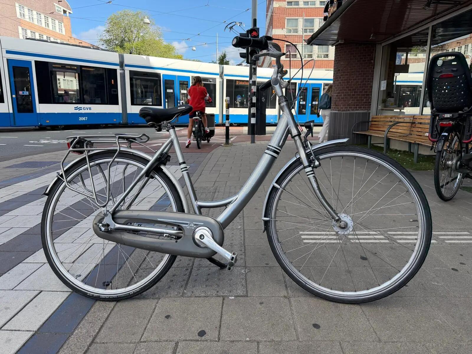 Gazelle Esprit College, Shimano Nexus shifter, metal/grijs 6/6