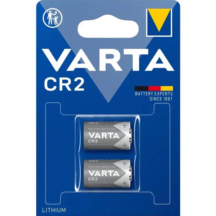 Varta Lithium Battery CR2 Pack of 2