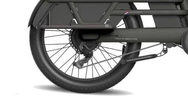 Vogue wonder longtail 960Wh, zwart 3/5