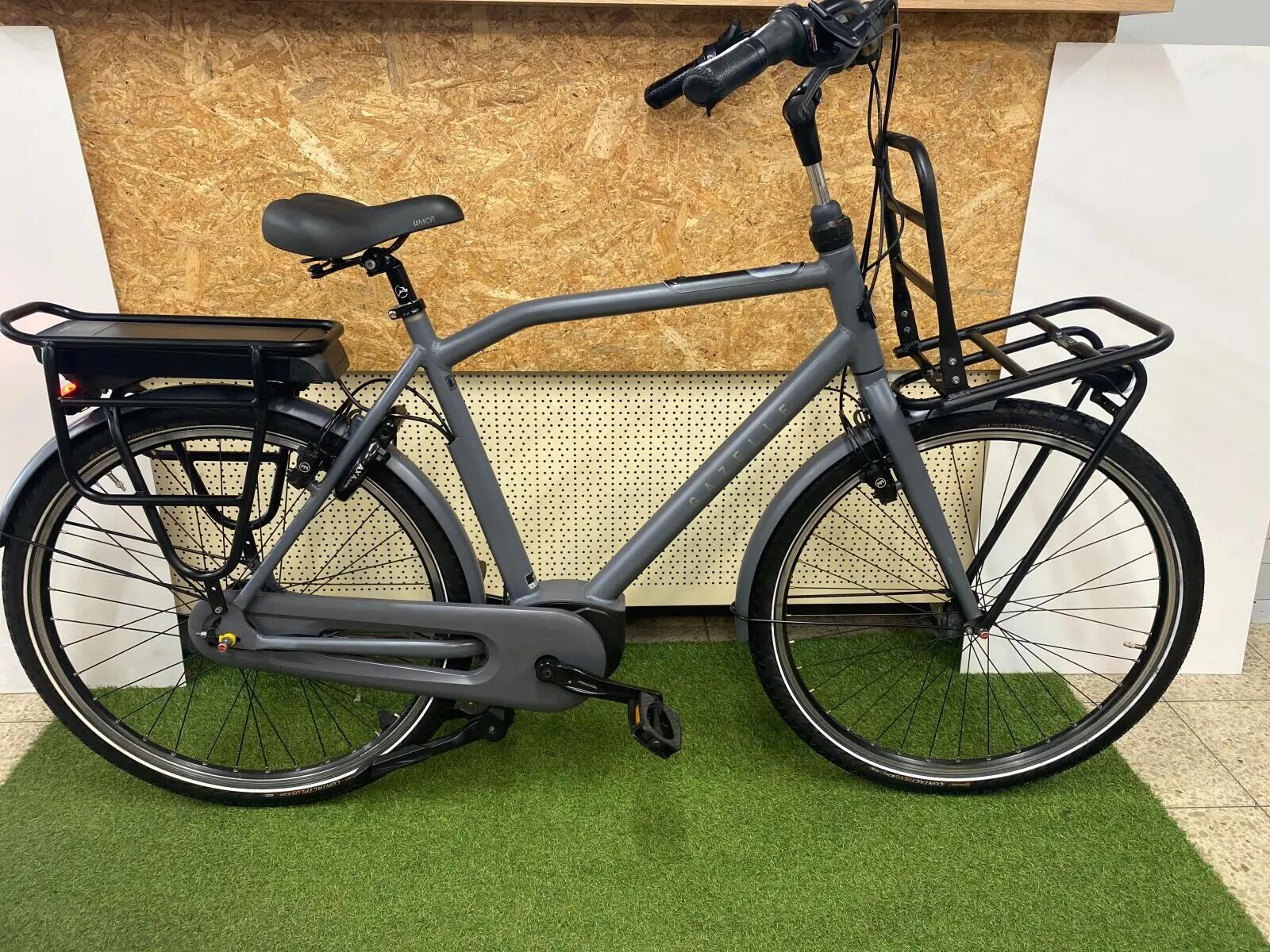 Gazelle heavy duty 400Wh, metal/grijs 1/7