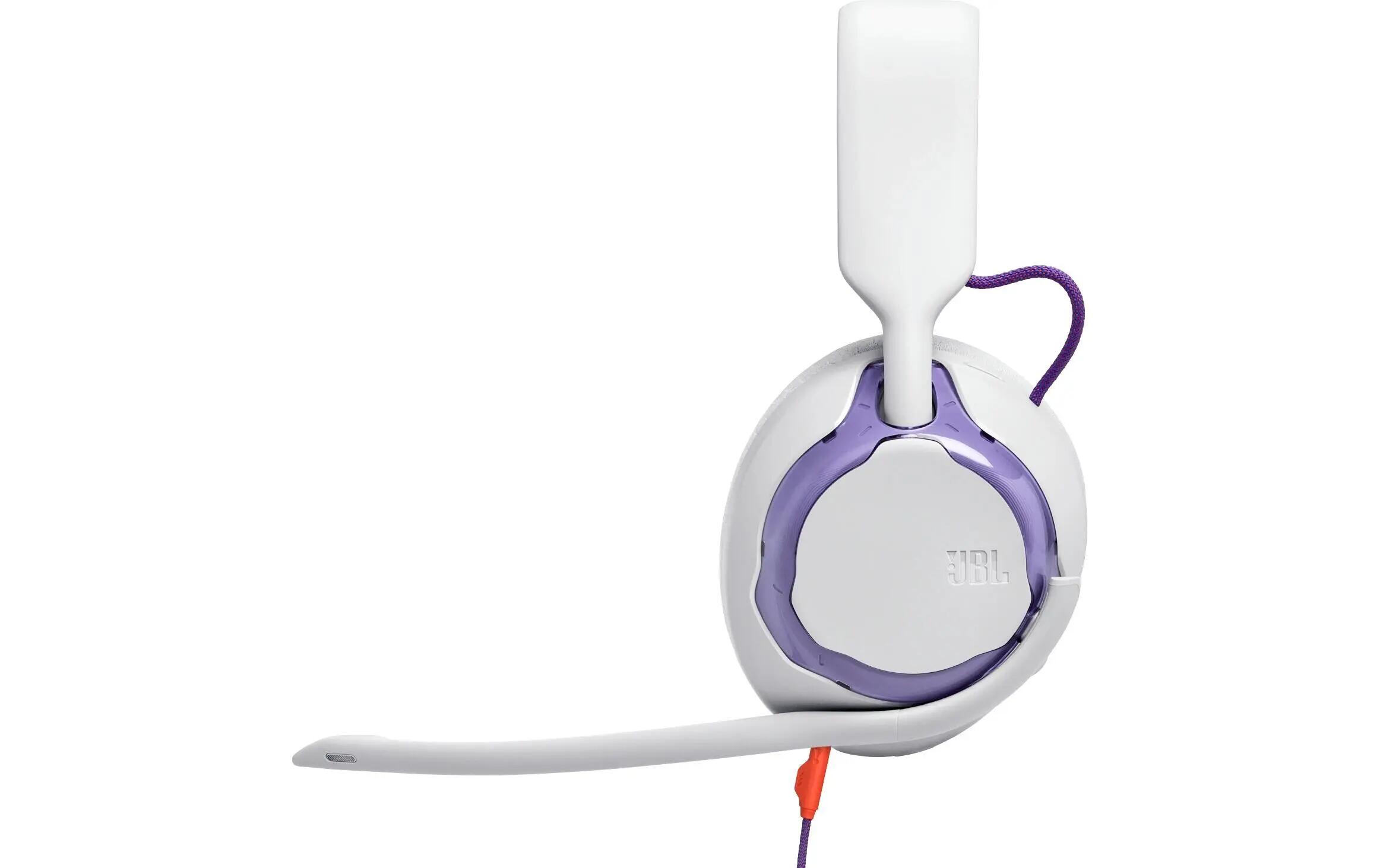 JBL Quantum 250 Gaming-Headset Over-Ear Violett/Weiss 3/3