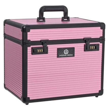 Imperial Riding Grooming Box IRHShiny - Dark Mauve
