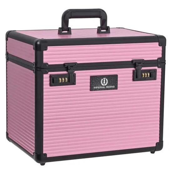 Imperial Riding Grooming Box IRHShiny - Dark Mauve