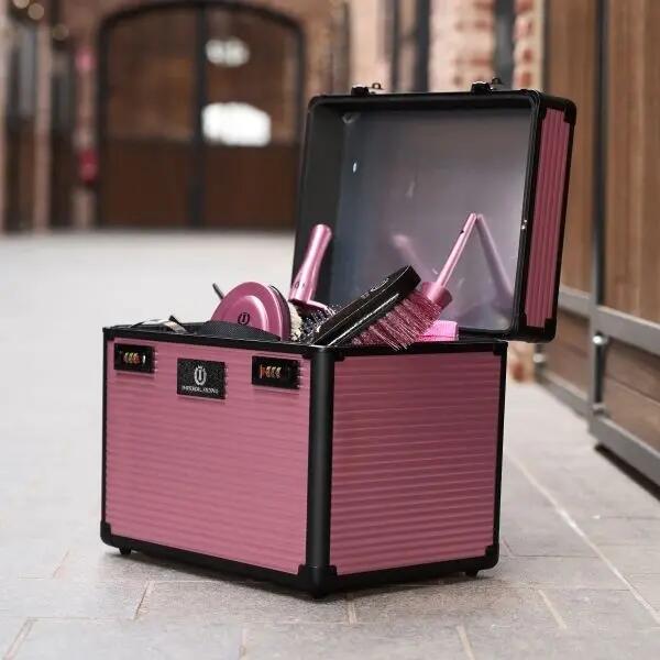 Imperial Riding Grooming Box IRHShiny - Dark Mauve 3/3