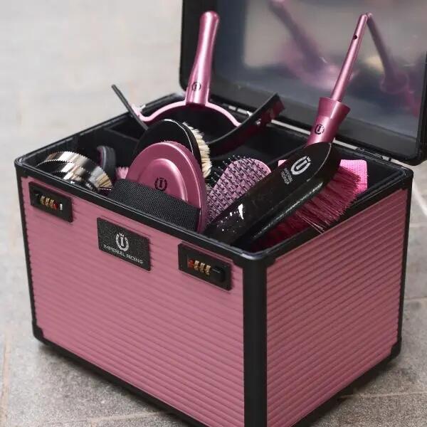 Imperial Riding Grooming Box IRHShiny - Dark Mauve 2/3