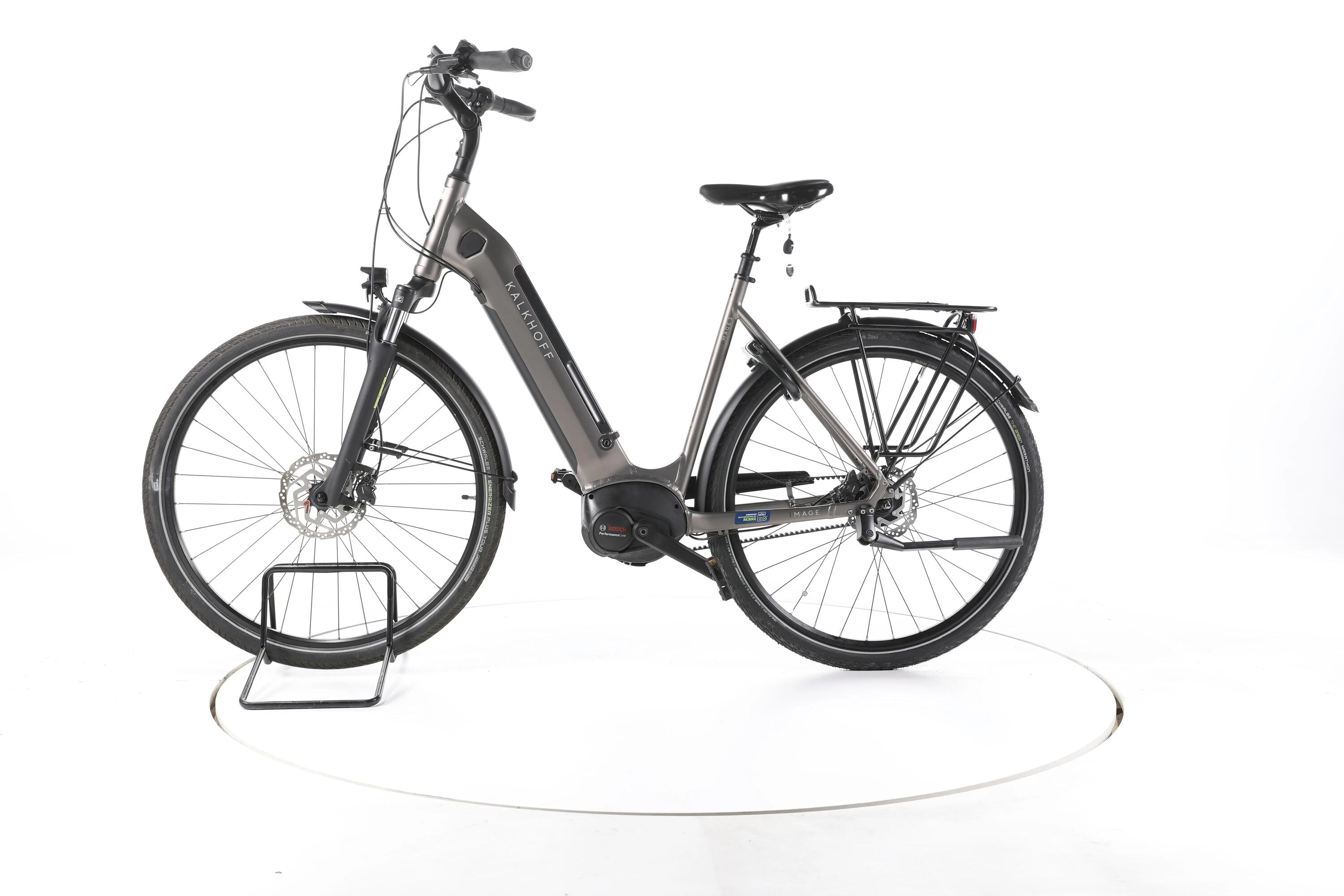 Tweedehands - Kalkhoff Image 3.B Excite BLX City E-Bike Lage instap - Zeer goed 6/7