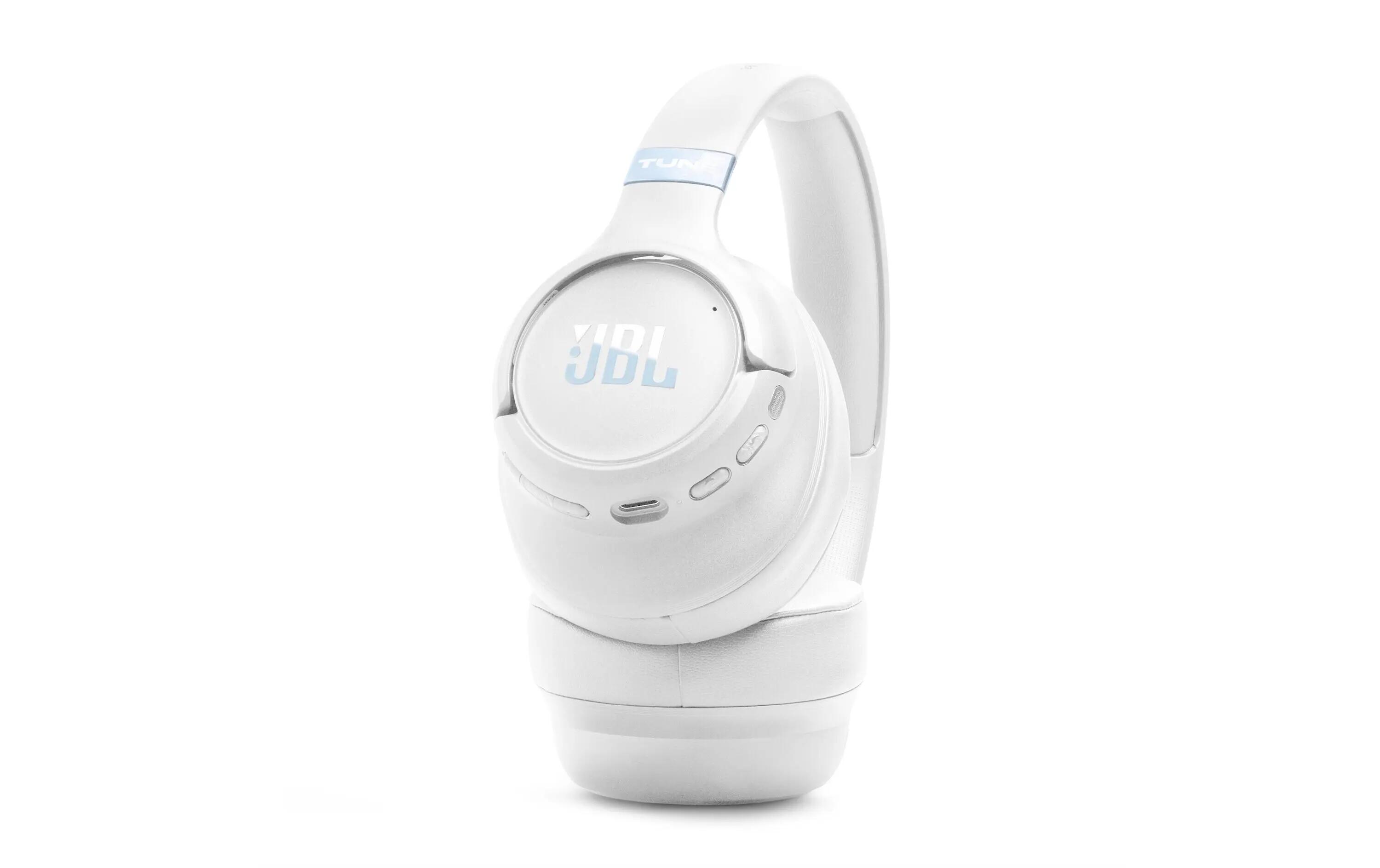 JBL TUNE 780NC Cuffie over-ear wireless bianche 3/3