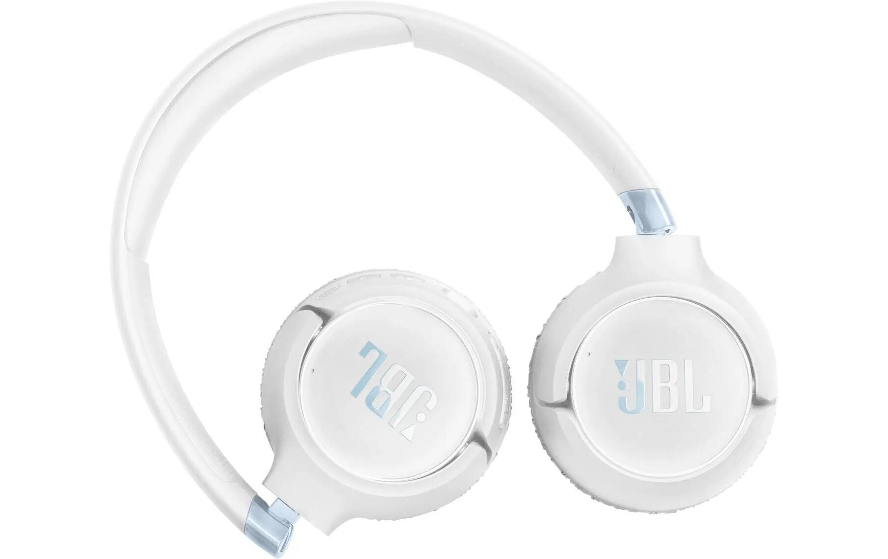 JBL Tune 680NC Cuffie On-Ear Bluetooth Bianco 3/3