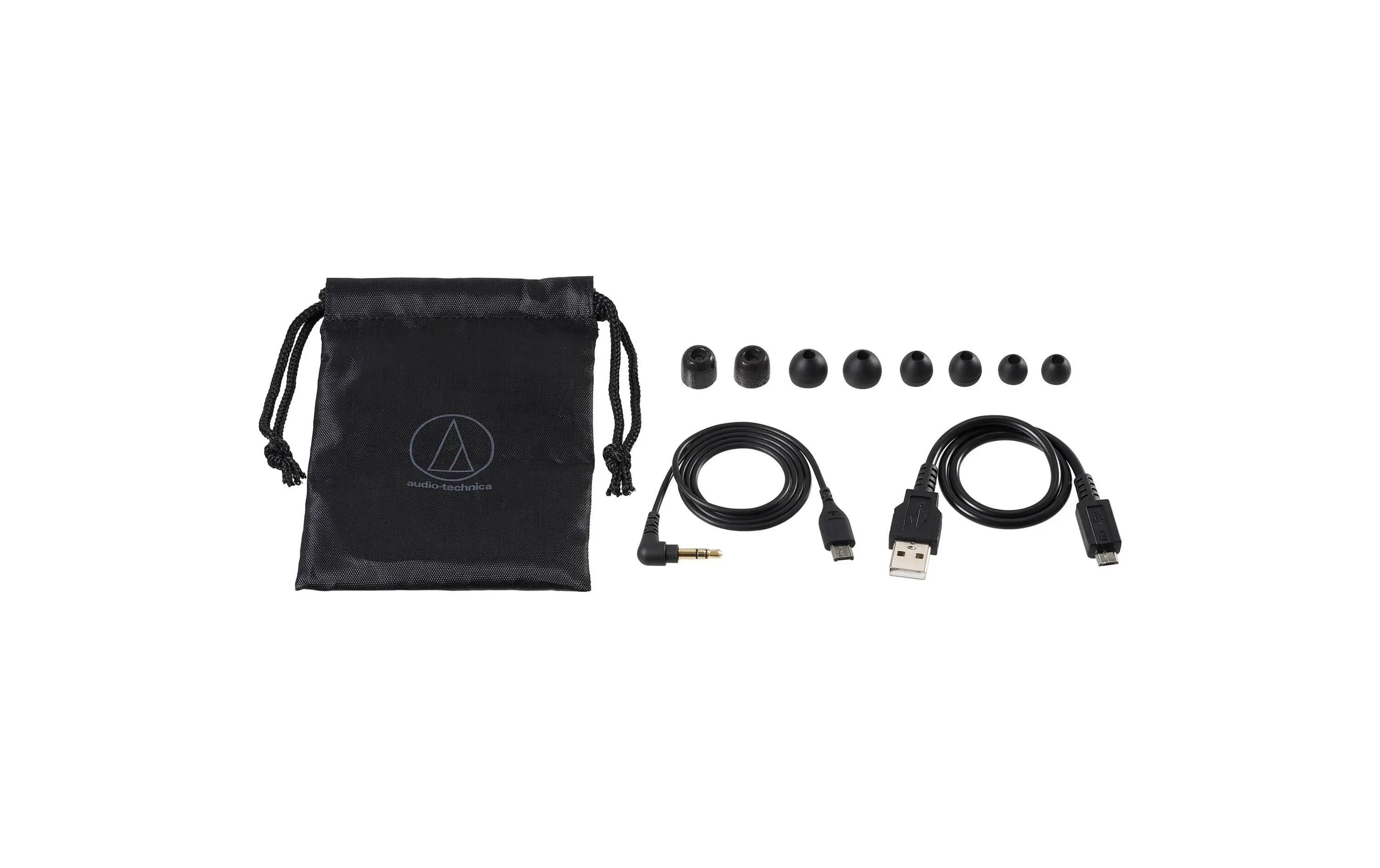 Audio-Technica ATH-ANC100BT In-Ear Headphones Black 3/3