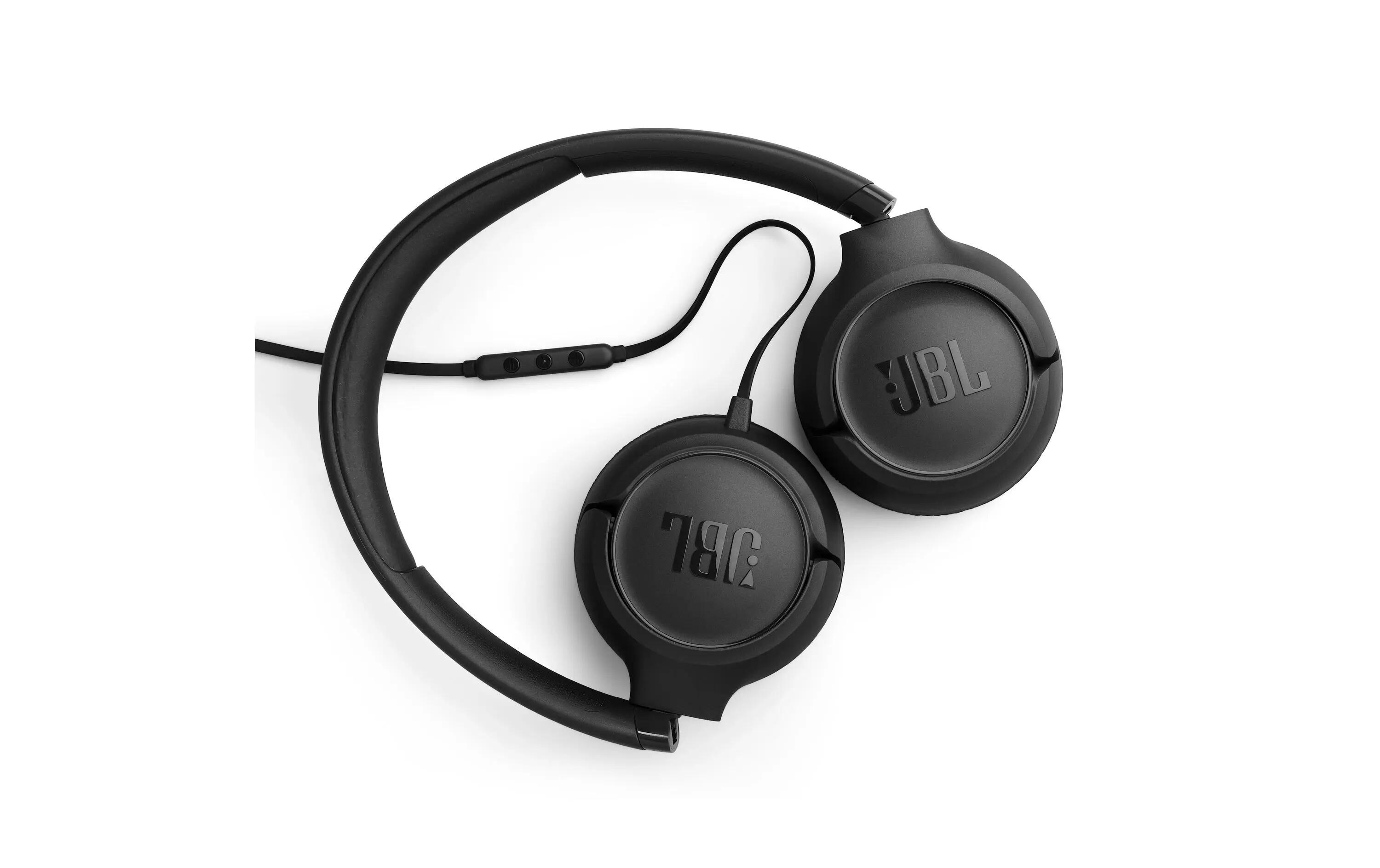 JBL TUNE 530C Cuffie on-ear cablate USB-C nero 2/3