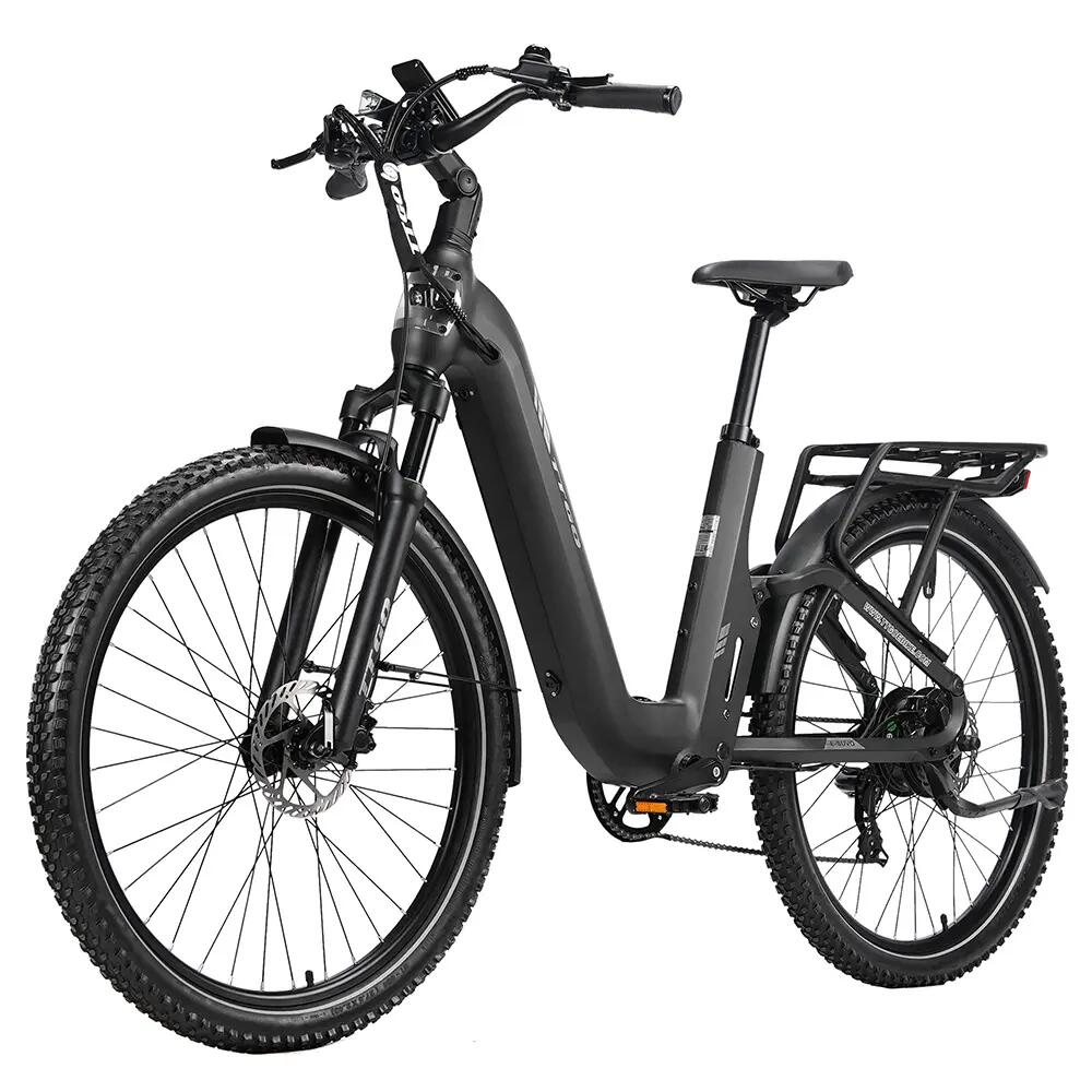 Bicicletta elettrica per adulti E-SUVO: 250W, 27,5" × 2,4", batteria 48V 15Ah. 3/8