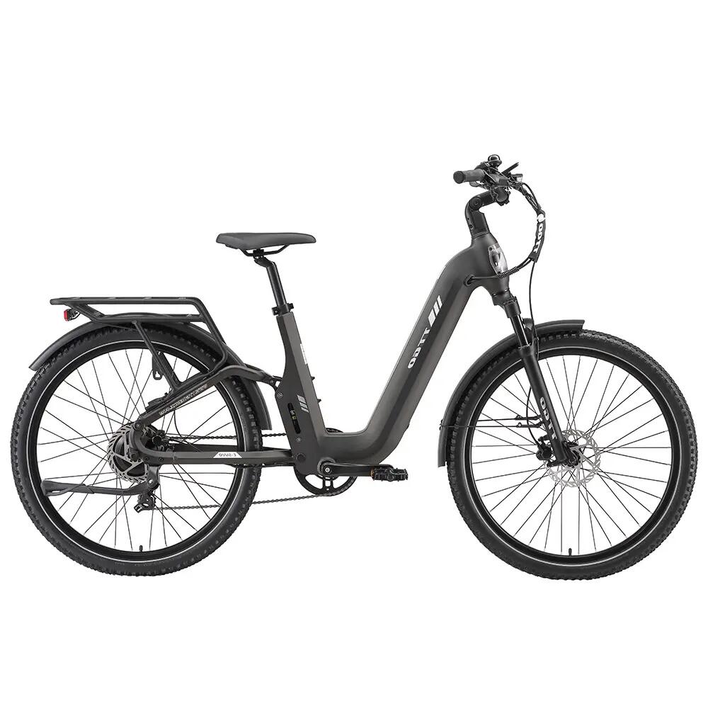 Bicicletta elettrica per adulti E-SUVO: 250W, 27,5" × 2,4", batteria 48V 15Ah. 2/8