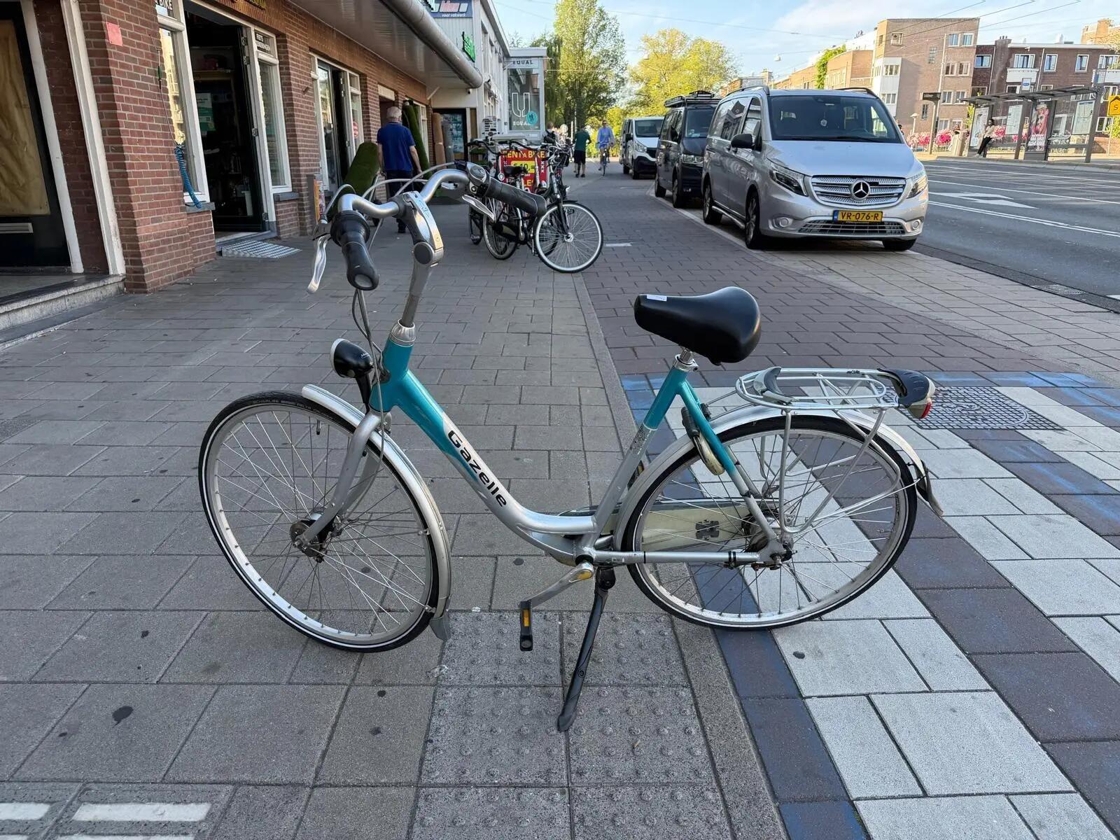 Gazelle stadsfiets bike, metal/grijs 5/5