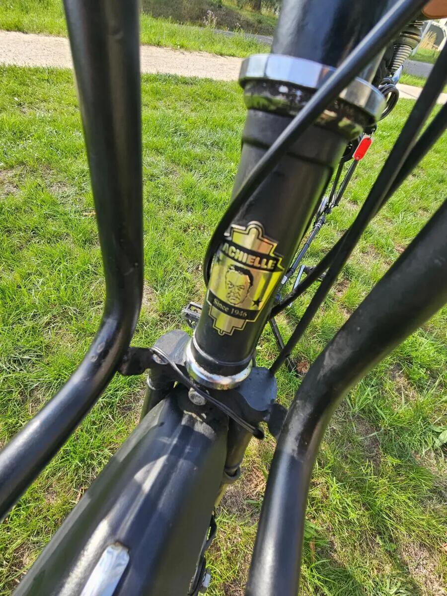 Achielle Herenfiets 5mm Anti lekke banden, zwart 5/7