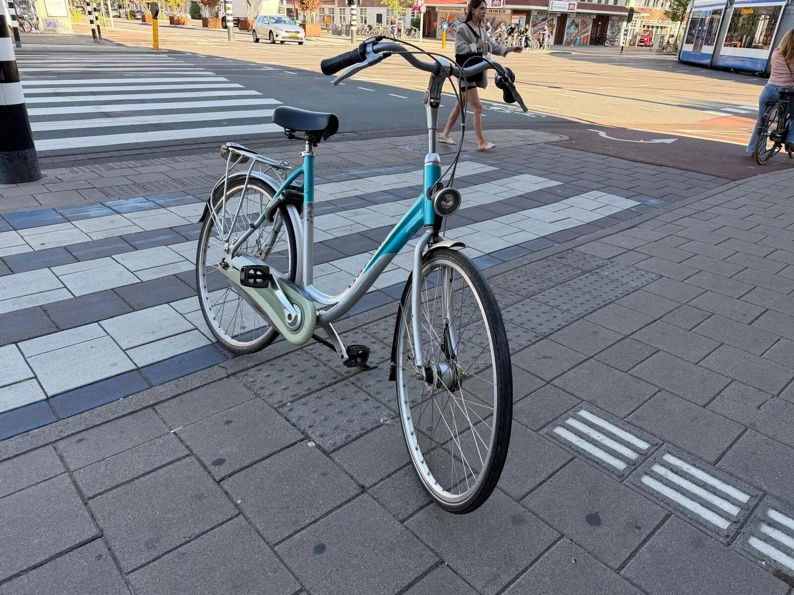 Gazelle stadsfiets bike, metal/grijs 3/5
