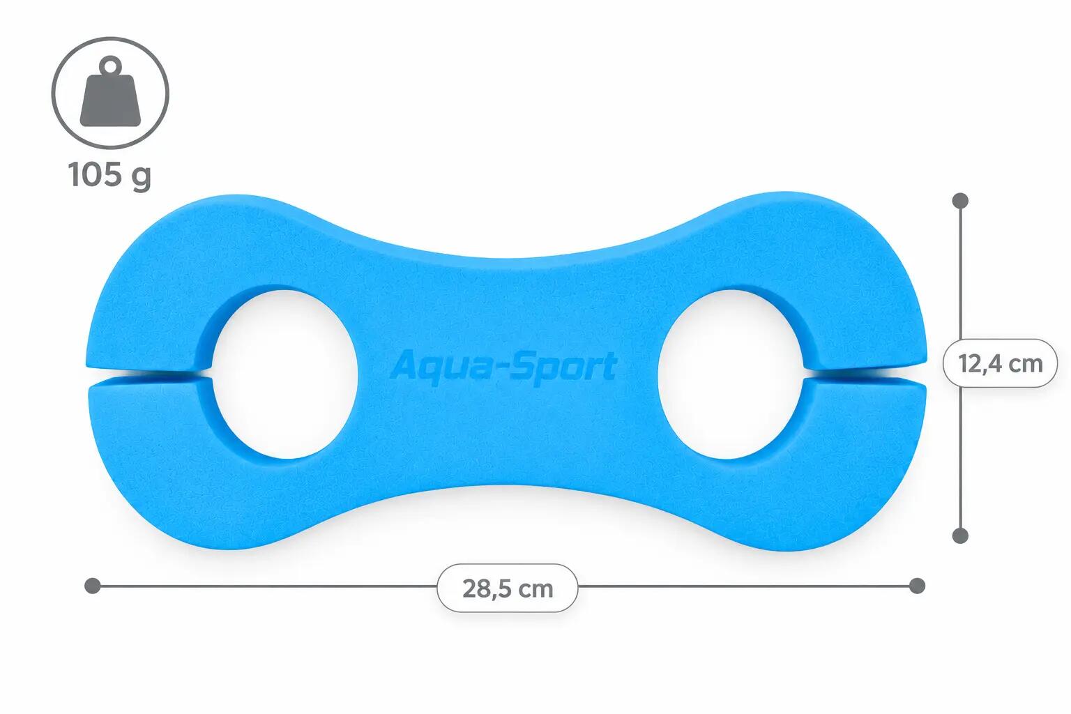 Bojka pływacka na kostki basen dla dzieci dorosłych Aqua-Sport Ankle Buoy 3/12