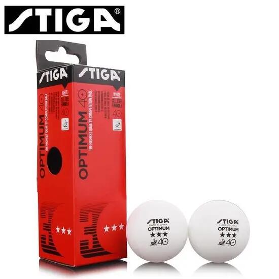 Stiga Tafeltennisbal Optimum 3-sterren 2/2