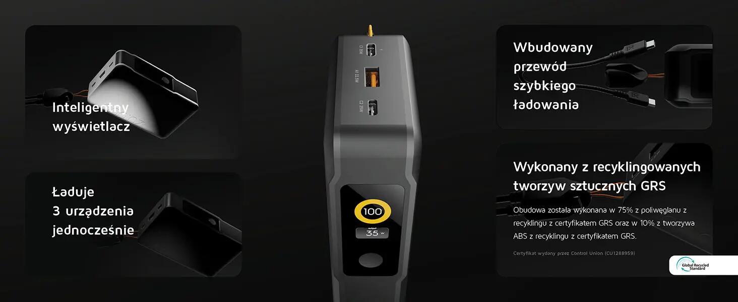 Xtorm NextGen6 35W Batterie externe 20.000 mAh - 2 x USB-C / 1 x USB-A - Noir 9/12