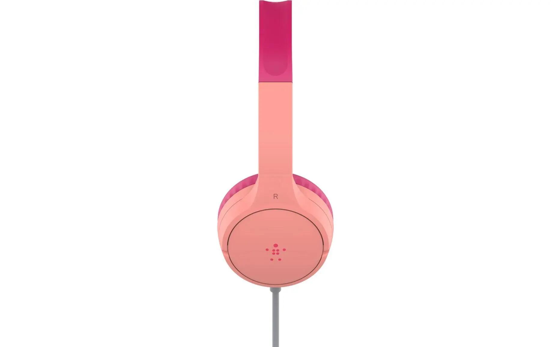 Belkin SoundForm Mini Cuffie On-Ear Bambini Rosa 3/3