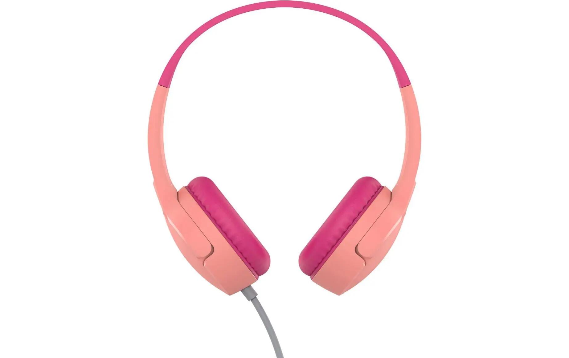 Belkin SoundForm Mini Cuffie On-Ear Bambini Rosa 2/3