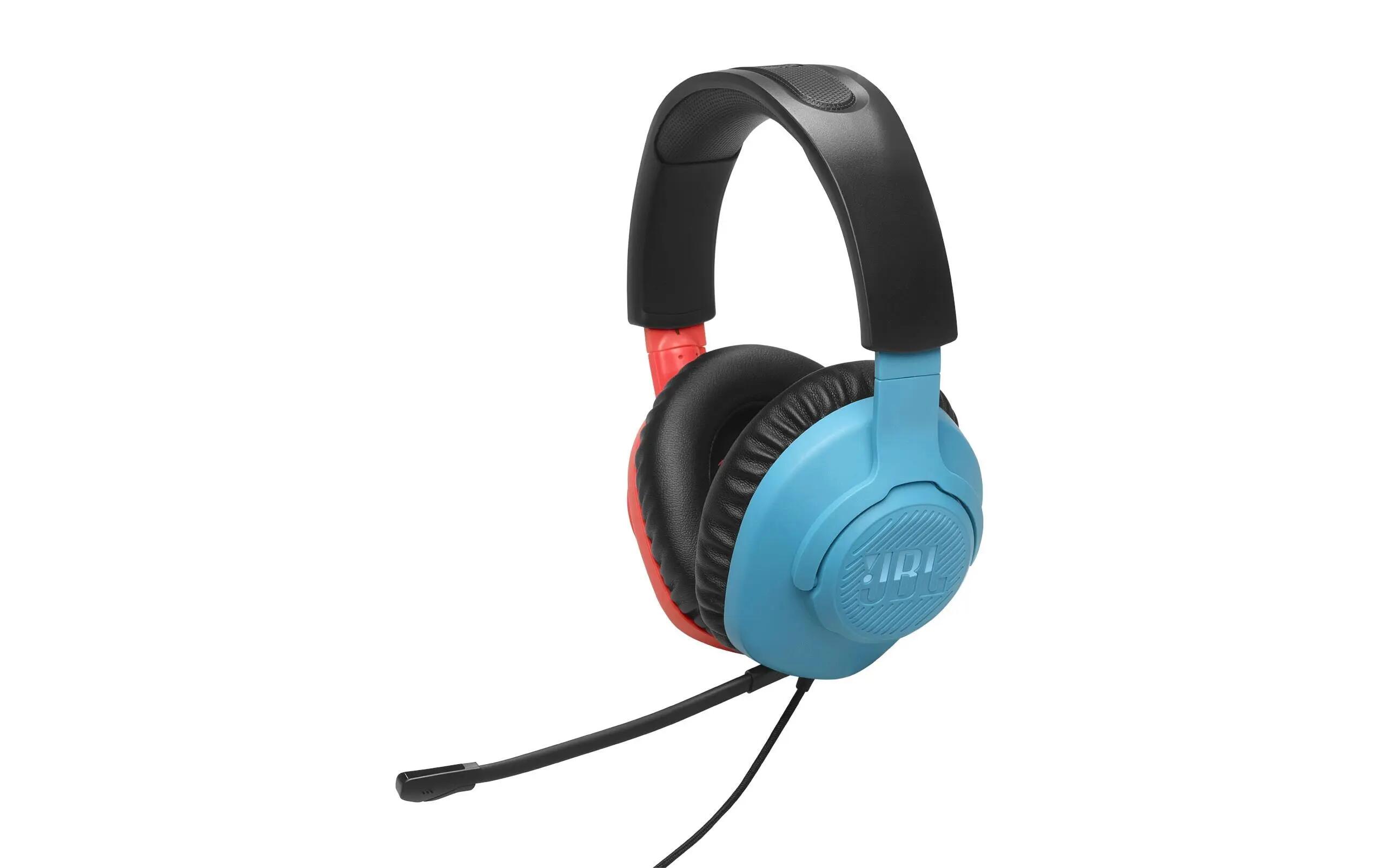 JBL Quantum 100 Nintendo Look Cuffie Gaming cablate 2/3