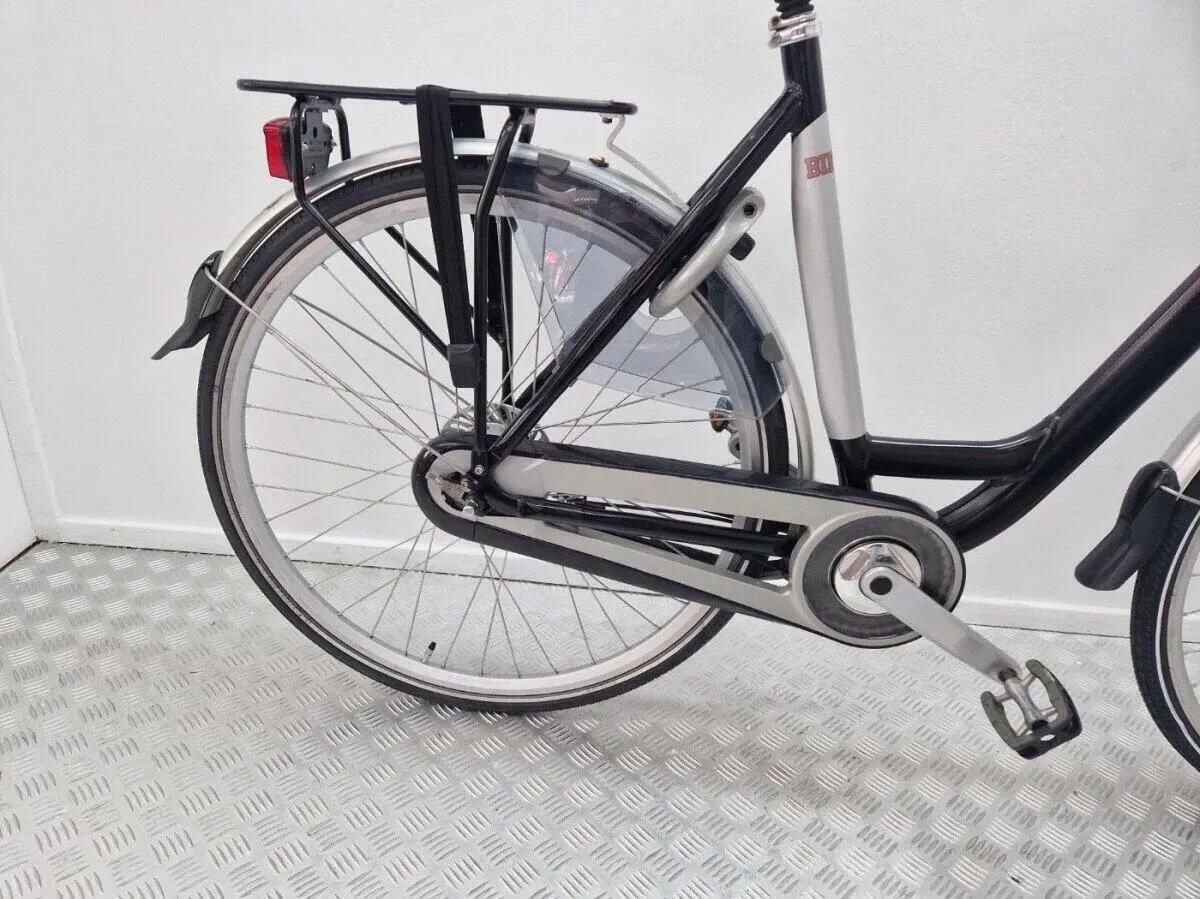 Second Life - Gereviseerd Bikkel Stadsfiets, Shimano Nexus, zwart 2/3